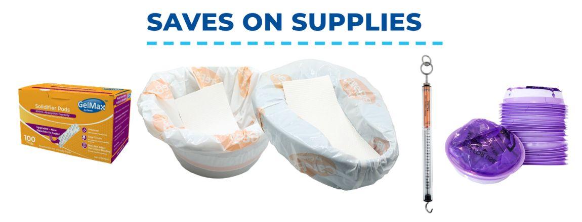 Save on supplies