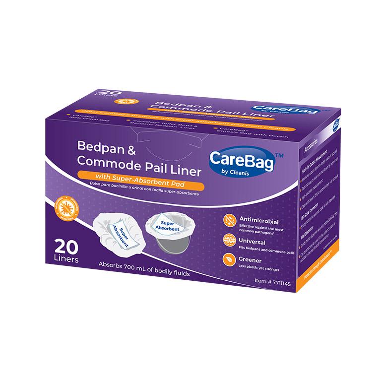 CareBag-antimicrobial-bedpan-liner-box