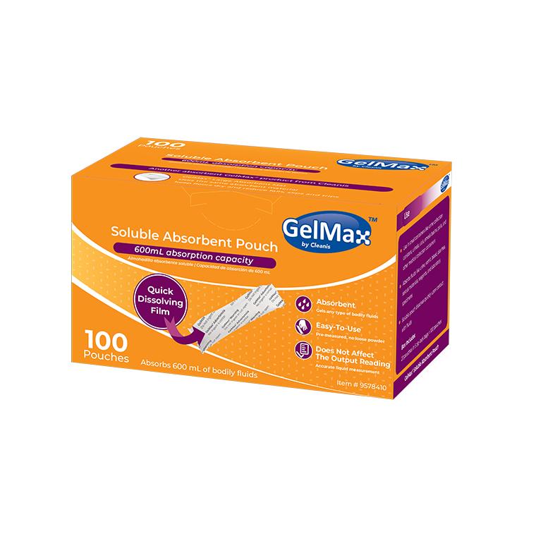 GelMax® Soluble Absorbent Pouch | Cleanis